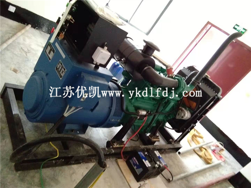 2021年1月7日，75KW濰柴發(fā)電機(jī)組1臺交付廣西南丹某燃?xì)夤臼褂? title=