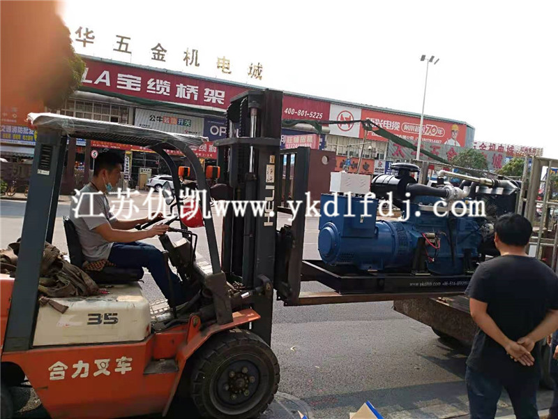 2021年3月29日，廣西養(yǎng)殖客戶來裝走1臺100KW濰柴發(fā)電機(jī)組