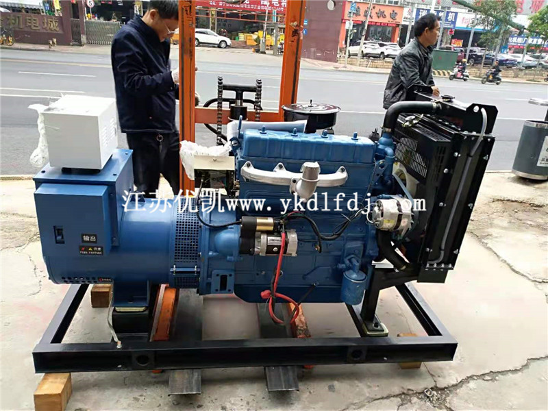 2021年4月5日，養(yǎng)殖客戶來拉走一臺30KW濰柴發(fā)電機(jī)組