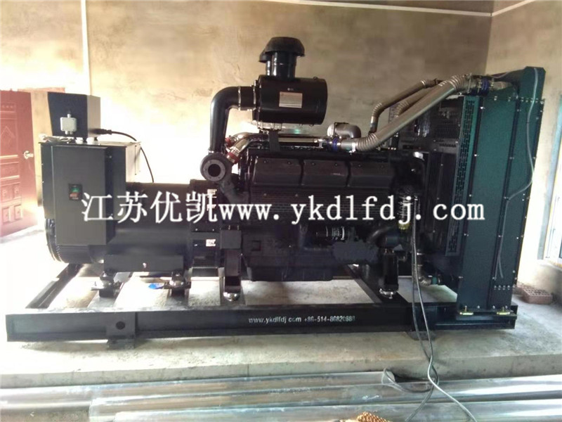 2021年4月20日，600KW上柴發(fā)電機組交付廣西某畜牧業(yè)公司使用