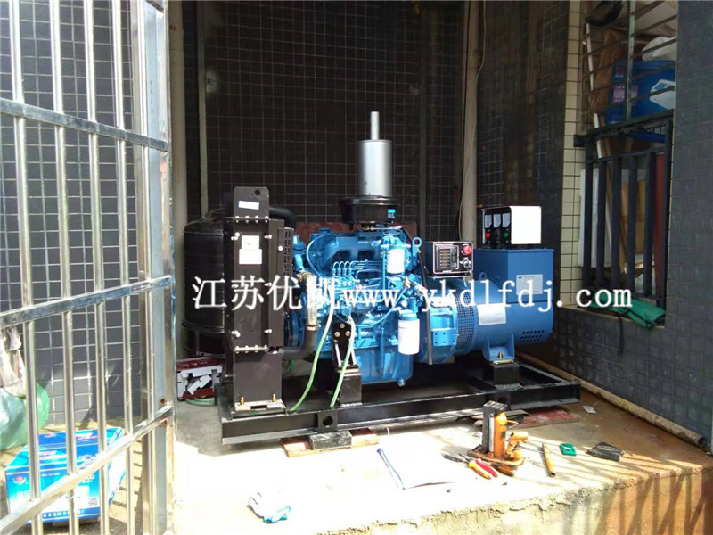 2021年8月11日，玉柴50KW發(fā)電機組交付廣西合浦某工廠備用電源