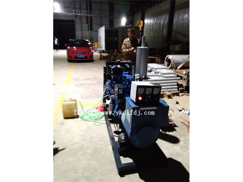 2021年10月09日，玉柴30KW柴油發(fā)電機(jī)組交付南寧某單位應(yīng)急使用