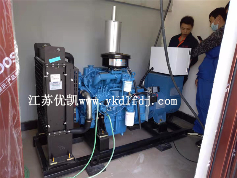 2021年10月26日，玉柴30KW自動(dòng)化柴油發(fā)電機(jī)組交付石油公司使用