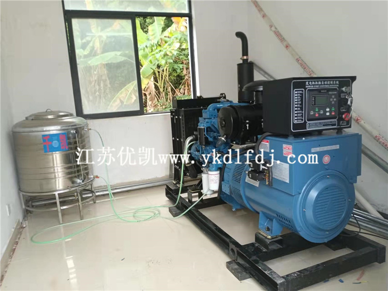 2022年4月18日，廣西玉柴發(fā)電機(jī)50KW交貨南寧加油站