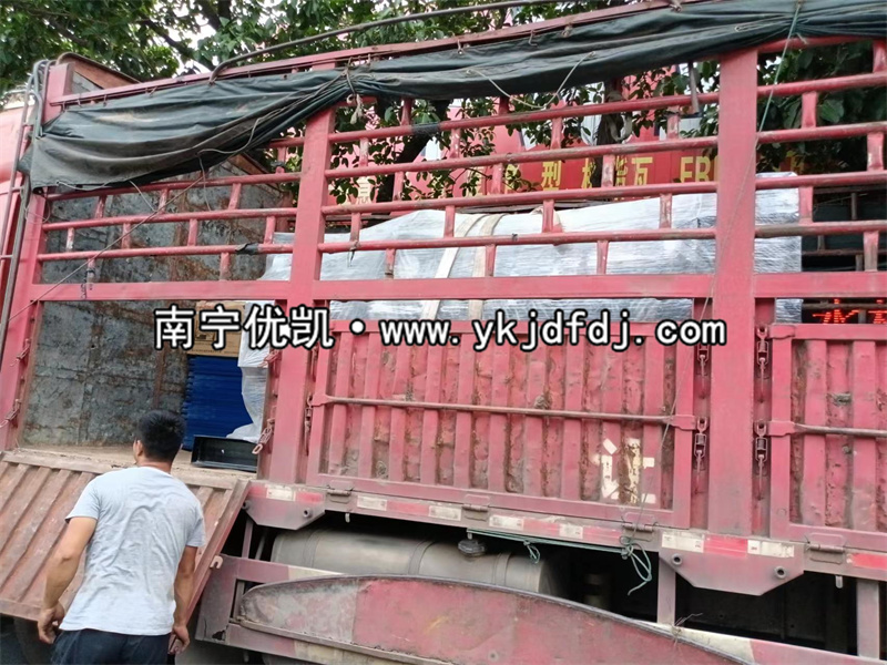 2022年6月9日，300KW玉柴發(fā)電機組出口非洲