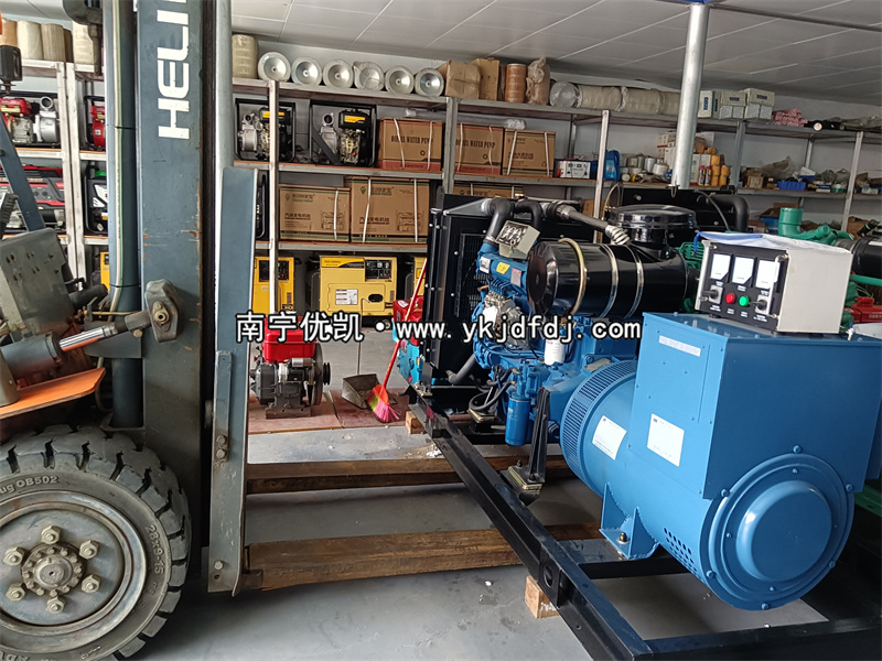 2022年8月5日，150KW玉柴發(fā)電機組發(fā)貨廣西百色