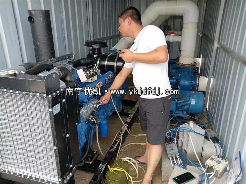 2023年6月16日，120kw濰坊雷納柴油發(fā)電機(jī)組送貨欽州養(yǎng)蝦場