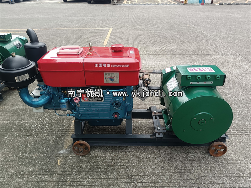 2024年6月7日，出一臺24KW單缸柴油發(fā)電機(jī)組