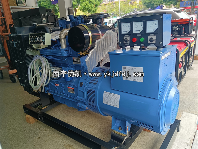 2024年12月8日，南寧項(xiàng)目50kw柴油發(fā)電機(jī)組試機(jī)并發(fā)貨