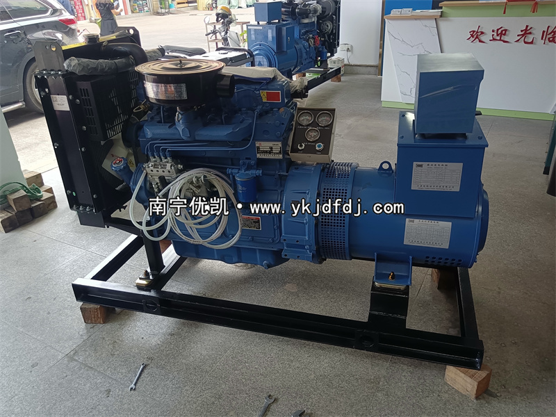 2025年5月6日，德保項(xiàng)目30kw柴油發(fā)電機(jī)組試機(jī)并發(fā)貨