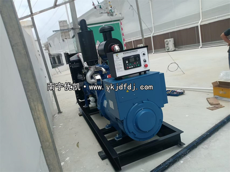 2025年5月15日，300kw柴油發(fā)電機組到貨試機調(diào)試