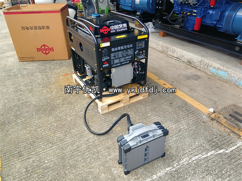 2025年7月14日，客戶到店自提無人機充電柴油發(fā)電機組
