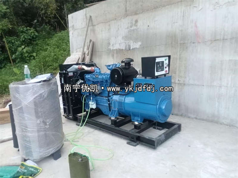 2025年9月5日，崇左項目150kw柴油發(fā)電機組到貨試機